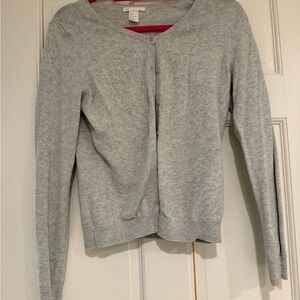 Essential grey cardigan